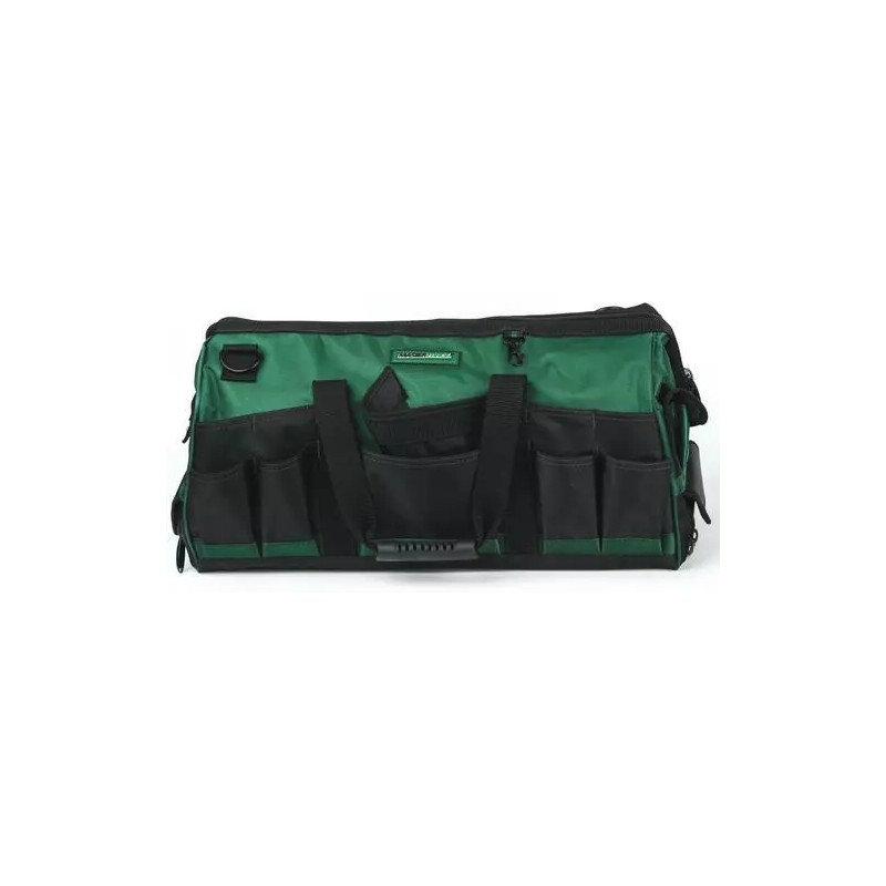 Masterforce 22" Black Shoulder Strap Double Tray Tool Bag Home