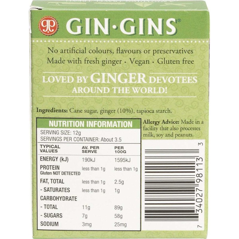 The Ginger People Gin Gins Ginger Candy Chewy - Original,