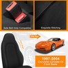 Kistrba Front Seat Covers Compatible with 1997-2004 Chevy Corvette C5,