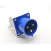 32A 3pin CEE Industrial 220V-250V 50/60Hz 2P+E 6h 2P+E IP44