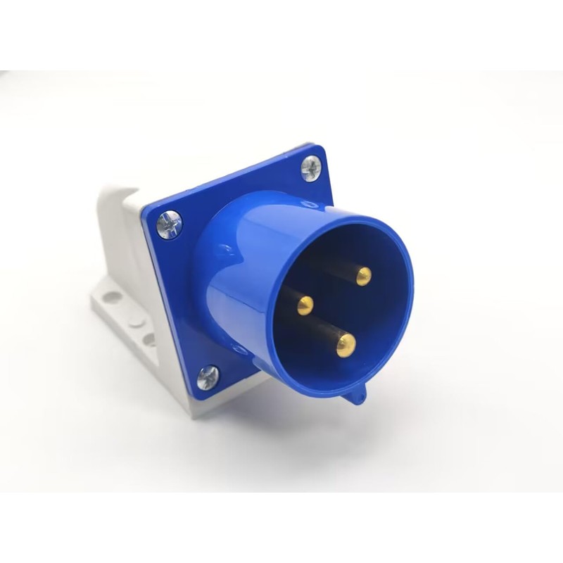 32A 3pin CEE Industrial 220V-250V 50/60Hz 2P+E 6h 2P+E IP44