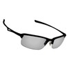 Alphax Polarized Silver Titanium Replacement Lenses for Oakley WireTap