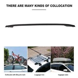 SCITOO 165LBS Roof Rack Cross Bars Fit For Land Rover Range Rover Evoque 2012-2020 Cargo Crossbar Black