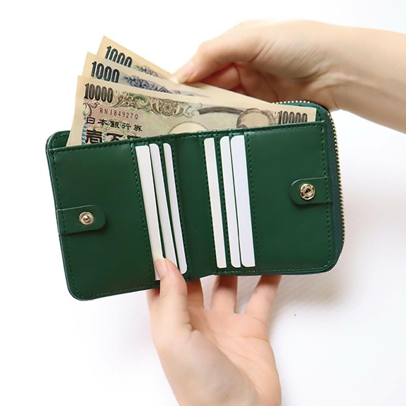 Balcos GL Wallet, Bellows Wallet (Littorno Compact) Women's ONESIZE, YELLOW