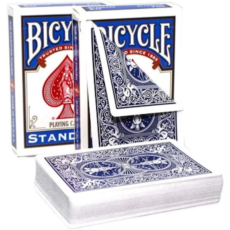 25 Red-Red 25 Blue-Blue Bicycle Double Back Magic Playing Cards