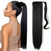 Coleta Postiza Cola Caballo Larga 32" Lacia SARLA (NEGRO #1B)