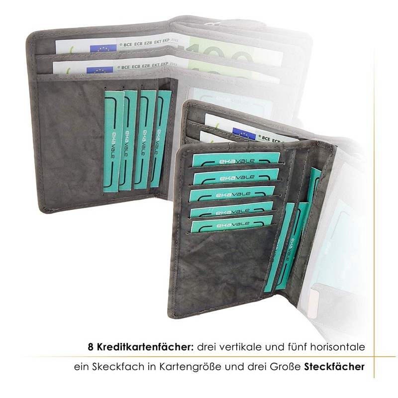 Women's Soft Leather Wallet with RFID Protection - Women's Wallet,