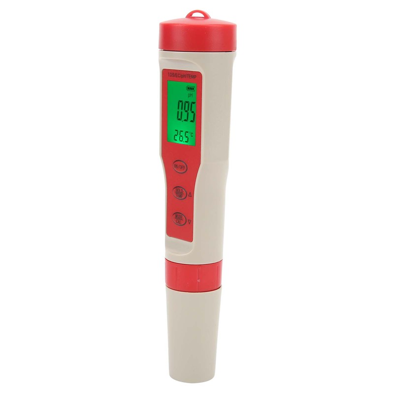 4 in 1 Water Quality Test Pen Portable PH/EC/TDS/Temperature Analyzer