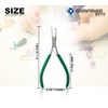 OdontoMed2011 Split Fishing Equipment Split Ring Plier Green Color Pvc
