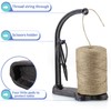 MOLIGOU Cast Iron Twine Holder Set, Twine Holder with Scissors