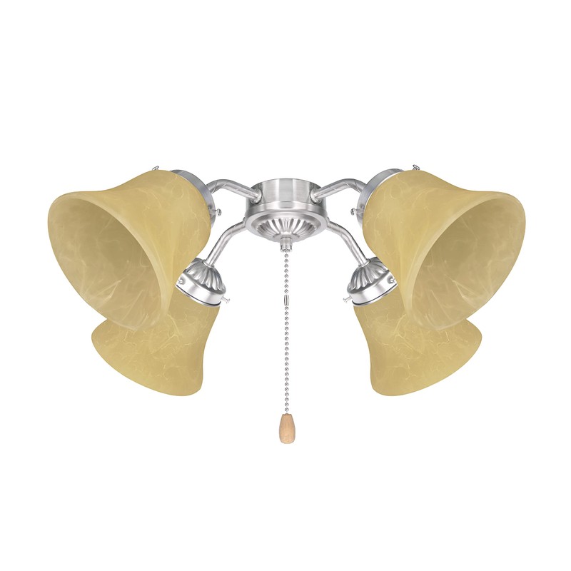 Aspen Creative 23109-4 Transitional Style Bell Shaped Antique Shade, 2-1/8"
