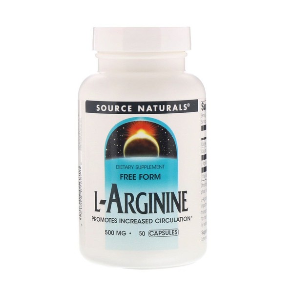 Source Naturals L-Arginine 500mg