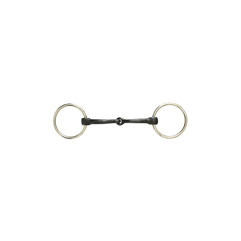Korsteel Sweet Iron Jointed Loose Ring Snaffle Bit, 5"