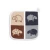 Kracht Sheep Pot Holder Terry Cloth 100% Cotton 22 x