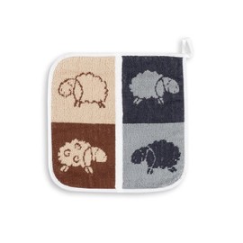 Kracht Sheep Pot Holder Terry Cloth 100% Cotton 22 x 22 cm