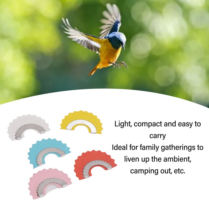 Bird Whistle 5 Colors Bird Caller Tongue Whistle Funny Tweeting