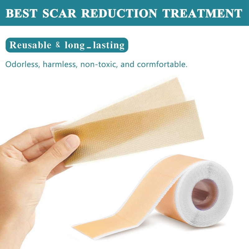 4.9ft 1.6in Scar Roll Silicone Scar Sheets Professional Scar Removal