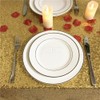 YZEO Gold 50"*72" Sequin Tablecloth Home Wedding Event Party Banquet