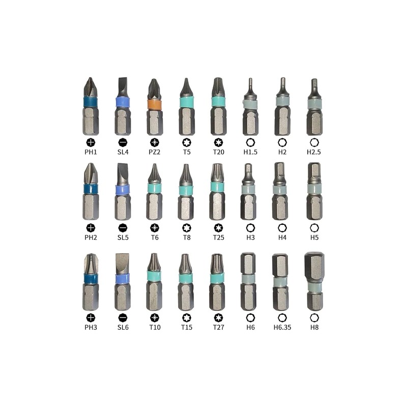 Ratchet Screwdriver Set 24 in 1 Precision Screwdriver Bit Screwdriver
