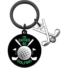 Accesorios de Golf para Hombres, Llavero de Golf Divertido, Regalos para Golfistas, Hombres, Negro, Blanco, Rojo
