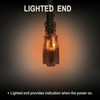 EP 3 Ft Lighted Extension Cord - 12/3 SJTW Heavy