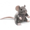 Carl Dick Mouse grey 6.5 inches, 15cm, Plush Toy, Soft