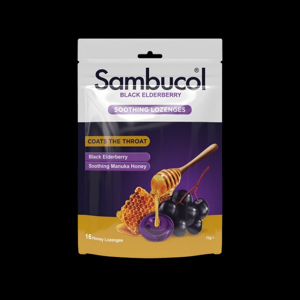 Sambucol Buy Sambucol Soothing Black Elderberry Honey Lozenges 16 Lozenges