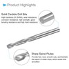 CoCud Solid Carbide Drill Bits 2.75 mm Diameter K35 Tungsten