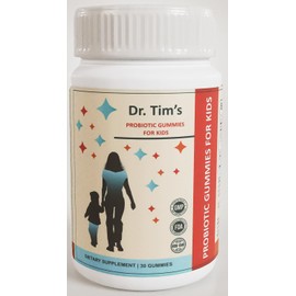 Gottohavit Dr. Tim's Kids Probiotic Gummies, Bacillus Subtilis, Gut Health Support, Non-GMO, Gluten-Free