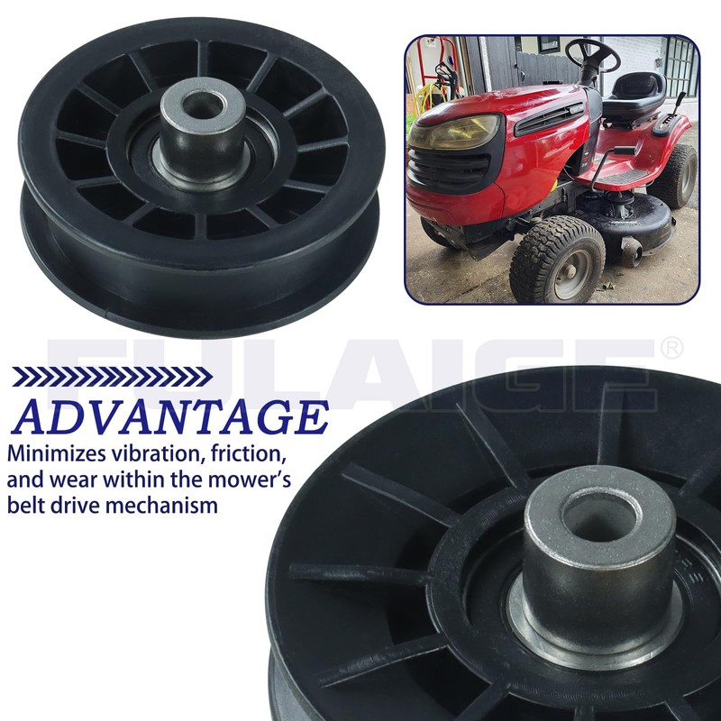 FULAIGE 2 Pack 532194326 Idler Pulley with 532194327 Idler Pulley