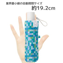 Miracle Tech 10323 10327 Super Compact Auto Open and Close Folding Umbrella, Rain Umbrella, 7.6 inches (19.2 cm), Small, Lightweight, Ribs, 19.7 inches (50 cm), UV Compatible, Mio Imada Ambassador,