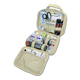 Lightning X Rip-Away Officer's Patrol Tactical Gunshot & Trauma IFAK Kit w/Headrest Mount (Fill Kit Only (No Bag))