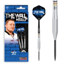 BULL'S Unisex - Adult Martin Schindler Dart, Silver, 23g