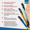 24pk Mechanical Pencil 0.7mm HB | Mechanical Pencils Set With