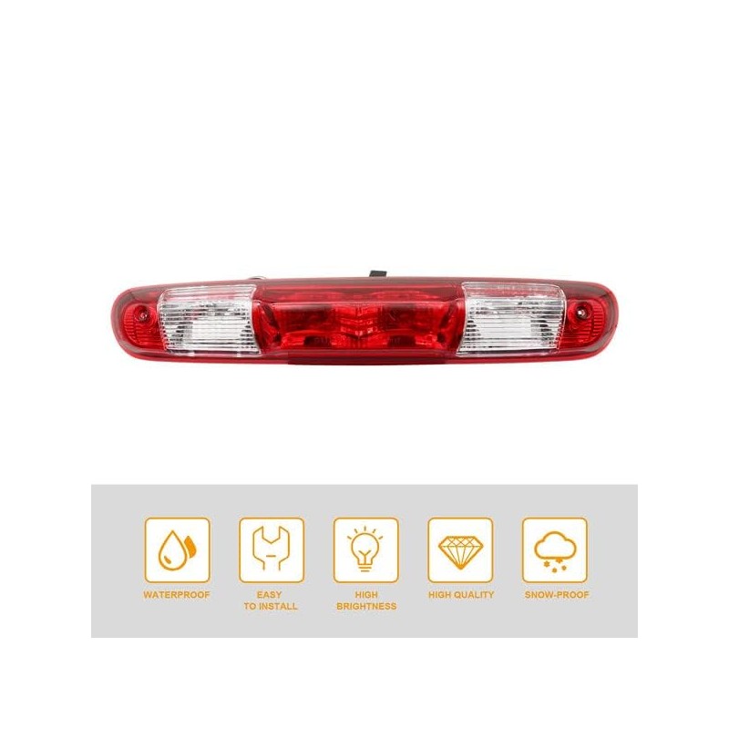 FZJDSD 3rd Third Brake Light High Mount Stop Light and