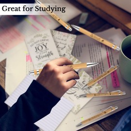 Ctosree 200 Pcs Easter Christian Gift Bulk for Women Bible Verse Notebook Prayer Journal Inspirational Pen Mother's Day Religious Gift for Church Teacher Nurse Sunday school (Beige)