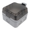 IP66 Outdoor Waterproof Switch Socket Box Surface Mounted Splashproof Dustproof