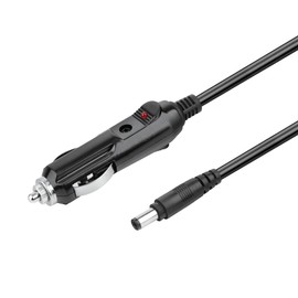 Hustery Car 12V DC Adapter Compatible with Naxa NTD1350 13.3" 1080i LCD HD TV with Built in Digital TV Tuner NTD HD LED LCD Television DC12V 12VDC 12.0V 12 Volts Power Supply Cord Cable Charger