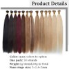 SEGO Nanoring Real Hair Extensions, 1 g, Loop Hair Extensions,