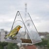 TopHomer Window Bird Feeder, Clear Acrylic Birdfeeders Windowsill Strong Suction