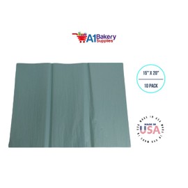 Gift Wrapping Tissue Paper 15X20 10 Pack by A1 Bakery Supplies (Blue Haze)