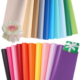 100 Sheets of Tissue Paper Colourful 50 x 70 cm, 20 Colours, Tissue Paper Packaging Material, Wrapping Paper for Easter Decoration, Birthday, Wedding, DIY, Crafts & Packaging