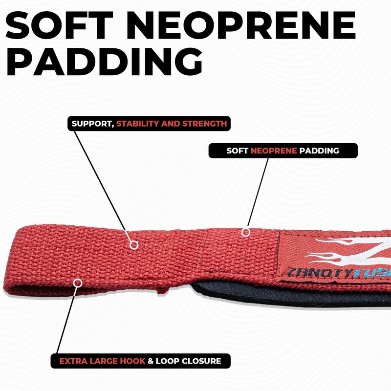 Weight Lifting Straps | Wrist Support Powerlifting Strap | Heavy