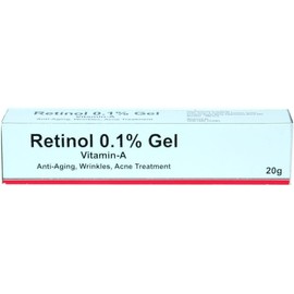 Actitud Retinol Gel 0.1% Vitamin A – Advanced Anti-Aging Gel for Fine Lines, Wrinkles & Acne Scars, 20g