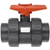 GF Piping Systems PVC True Union Ball Valve, Two Piece,