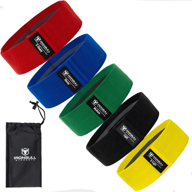 Bandas de resistencia para entrenar (juego de 5) - Bandas