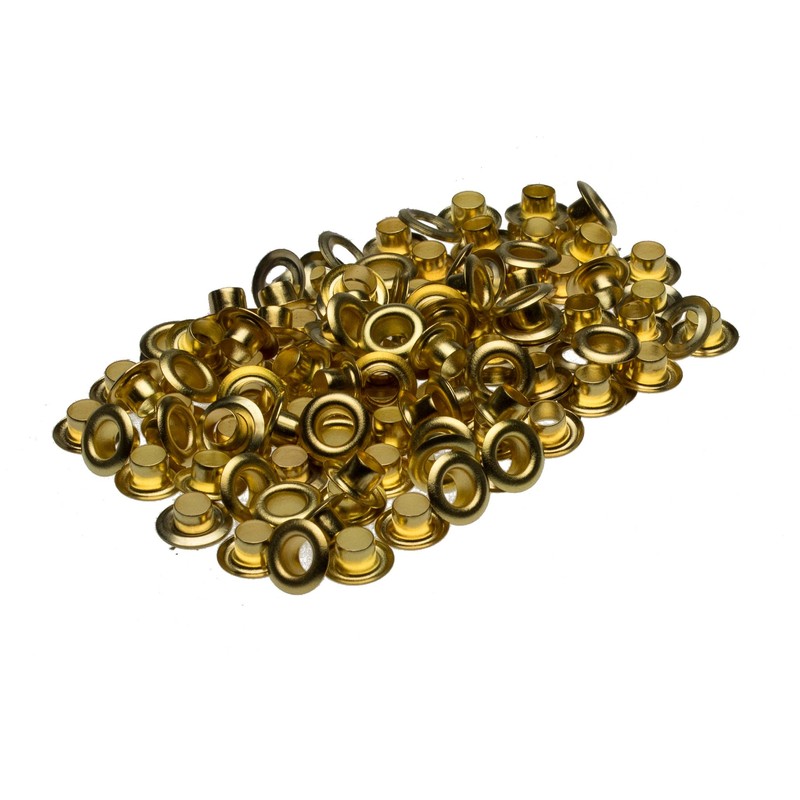 Bulk Eyelets 5 mm Pack of 100 + Hole Punch