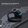 Single-Ear Bluetooth Headset, Wireless Waterproof IPX4 Earbuds, Support Calls, Wake-up