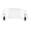 Motorcycle Windscreen Adjustable Clip On Windshield Universal Wind Deflector for