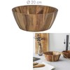 HOME DECO FACTORY, KA0338, Insalatiera in Acacia D20 cm, Design